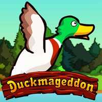 Duckmageddon,Duckmageddon is one of the Hunting Games that you can play on UGameZone.com for free. The hunting season has started. You have taken a position with your shotgun and are ready to shoot some ducks. Can you shoot enough to complete each level? Find out in Duckmageddon!