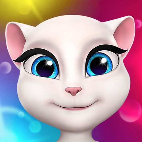 my talking angela games for girls