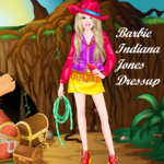 Barbie Indiana Jones Dressup