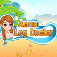 Game Online Gratis,Anna sedang liburan di pantai. Sayangnya, dia ditabrak bola voli, kakinya terluka. Bisakah Anda memberikan kakinya perawatan darurat?