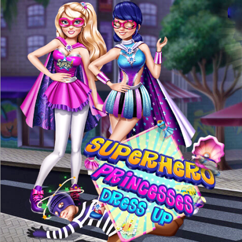 Superhero Princesses Dress Up