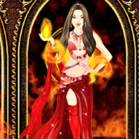 Fire Princess Dress Up