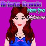 Ariana Grande Hair Spa Makeover
