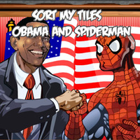 Sort My Tiles Obama and Spiderman