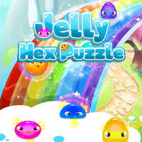 Jelly Hex Puzzle,Test your puzzle solving skills in this brand new, cute 2D puzzle game on the browser, Jelly Hex Puzzle! Place the right Jellies next to each other to earn points!