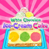 White Chocolate: Ice Cream Cake
