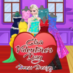 Elsa Valentine's Day Dress Design