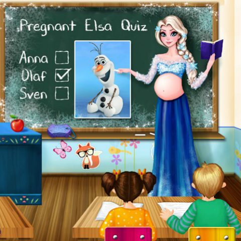 Pregnant Elsa Quiz - Play Pregnant Elsa Quiz at UGameZone.com