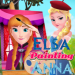 Elsa Painting Anna
