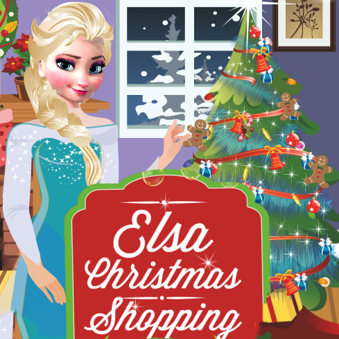 Elsa Christmas Shopping