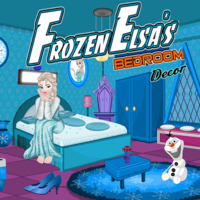 Frozen Elsa's Bedroom Decor