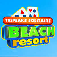 Tripeaks Solitaire: Beach Resort,Enjoy a virtual trip to the coast in this version of the classic card game. How quickly can you match up all of the cards in each deck?