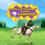 Flynn And Maximus Saving Rapunzel