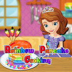 Rainbow Pancake Cooking