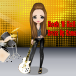 Rock 'N Roll Dress Up Game