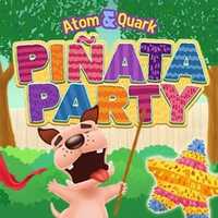 Atom& Quark Pinata Party,Help Dr. Atom's dog, Quark, hit all the flying pinatas. Make sure the pinatas don't fall onto the ground. Can you hit them all? The only ones you have to avoid are the ones shaped like bombs. Later on, other items you must not hit will be introduced, such as cacti and red hot peppers! Swing your stick and whack all the pinatas!