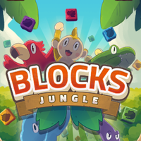 Blocks Jungle,ジャングルブロックは時間との戦いです！同じ色のブロックを3つ以上グループ化し、画面から消えてポイントを獲得し、レベルを上げます。状況が良くならないように、すばやく考え、迅速に行動してください。
