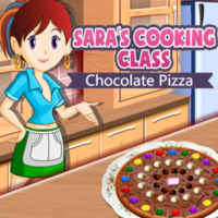 Sara’s Cooking Class Chocolate Pizza