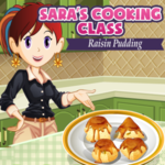 Sara's Cooking Class Raisin Pudding