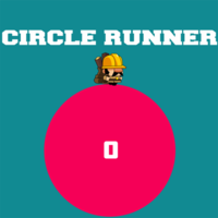 Circle Runner,Move the obstacles and orbits as long as you can! You have to help the man run around the circle for as long as possible. But many different obstacles appear in his way and you have to help him jump by touching or clicking on the screen and then moving from under them. You will lose if you hit one of the obstacles and then your final score is calculated based on the number of obstacles that you have dodged. 
