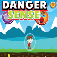 Danger Sense,It`s your mission that to dodge meteors and collect coins. You can upgrade your character in this Html 5 game. Put new records in survival. Use the arrow keys on the keyboard or press the buttons on the screen to control the character. Have fun!