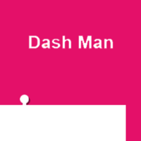 無料オンラインゲーム,ダッシュマンは、自分自身を拷問したいプレイヤーのためのもう一つの無限のプラットフォーマーです。タップして飛んで走ってポイントを獲得します。どこまで走れますか？