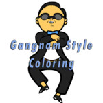 Gangnam Style Coloring