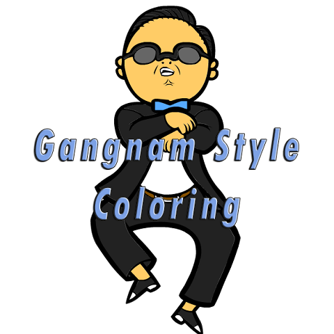 Gangnam Style Coloring - Play Gangnam Style Coloring at UGameZone.com