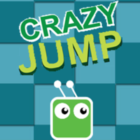 Crazy Jump ,Crazy Jump to gra online, w którą można grać za darmo. Wskocz na platformy i unikaj wrogów na swojej drodze. kliknij myszą lub dotknij, aby kontrolować.