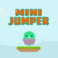 Mini Jumper,ミニジャンパーは、無料でプレイできるオンラインゲームです。各レベルを完了するには、星を集めるためにプラットフォーム間をジャンプする必要があります。タッチまたはマウスをクリックして制御します。
