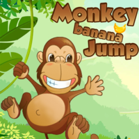 Monkey Banana Jump,Monkey Banana Jump is an online game that you can play for free. This is a jumping endless game. The monkey is hungry. You need to control him to jump and collect as many bananas as possible. New fruits will give him magic power, enjoy! 