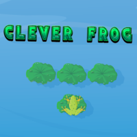 Clever Frog,Clever Frog is one of the Puzzle Games that you can play on UGameZone.com for free. Jump from leaf to leaf! You must pass only once over every plant until you complete the level using all the leaves! Challenge your brain! Can you complete all the 24 levels in this intelligent puzzle game? How to Play: Touch a plant to jump there, and you can jump forward, left and right, no backward jumping and no diagonal jumping.