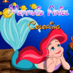 Mermaid Ariel Coloring