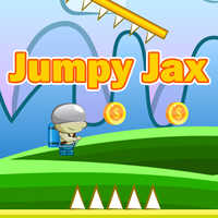 Jumpy Jax,Jumpy Jax is one of the Flying Games that you can play on UGameZone.com for free. If you're looking for a challenge game, Jumpy Jax is provided here. In this game, you have to go as far as possible, and not die. Tap anywhere to control the flight to avoid the obstacles and collect coins to raise your level. Each new level gives extra life. Enjoy!