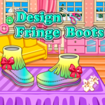 Design Fringe Boots 