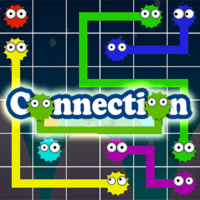 Connection,Connection ist eines der Blast-Spiele, die Sie kostenlos auf UGameZone.com spielen können. Deine Aufgabe ist es, alle zwei Monster mit der gleichen Farbe mit einer Linie zu verbinden. Verbindungsleitungen sollten sich nicht kreuzen.