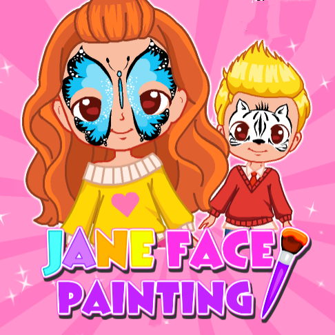 Jane Face Painting - Play Jane Face Painting at UGameZone.com