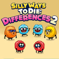 Free Online Games,Silly Ways To Die: Differences 2 is one of the Difference Games that you can play on UGameZone.com for free. Find out what`s different in every crazy scene! This puzzle game challenges you to compare pictures of characters doing silly things. There might be missing objects, wrong colors, or extra markings. Make both scenes look identical in Silly Ways To Die: Differences 2!