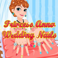Princess Anna Wedding Nails