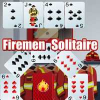 Firemen Solitaire,Firemen Solitaire is one of the Solitaire Games that you can play on UGameZone.com for free. Take a seat in the breakroom of this firehouse and get ready to try out a hot version of the classic card game. Match up all of the cards as fast as you can before time runs out.