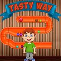 Tasty Way,Tasty Way ist eines der Physikspiele, die Sie kostenlos auf UGameZone.com spielen können. Dieser Junge liebt Süßigkeiten und kann nicht genug von seinen Lieblingssüßigkeiten bekommen. Können Sie den gigantischen Kaugummi verwenden, um alle Süßigkeiten in diesem superzuckerhaltigen Online-Spiel auf ihn zu werfen?