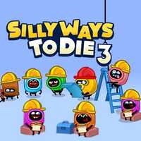 Silly Ways To Die 3,これらの狂った生き物は、危険な建設現場で働くことを決めました。このアクションゲームで、彼らが安全を保ち、ドリルから落下するレンガまですべてに殺されるのを避けることができますか？