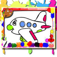 Free Online Games,Airplane Coloring Book is one of the Coloring Games that you can play on UGameZone.com for free. 
In this coloring book that belongs to you, you can create your own color world. Choose any image you want to paint to fill it, then use the brush to choose the color you like. I believe that you can make a colorful and perfect painting. Enjoy and have fun!