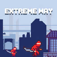 Extreme Way,Extreme Wayは、UGameZone.comで無料でプレイできるランニングゲームの1つです。あなたはたくさんの障害を乗り越えなければならない忍者です！途中で壁を走って、ジャンプして、破壊してください！この中毒性のアーケードにあなたの記録を入れてください！