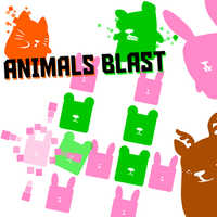 Animals Blast,アニマルブラストは、UGameZone.comで無料でプレイできるブラストゲームの1つです。このゲームは、簡単に学べてすぐにプレイできるシンプルなパズルゲームです。このブラスターはあなたの脳と反射神経に挑戦します！このパズルゲームでは、動物を倒して連鎖反応を引き起こし、動物を排除する必要があります。レベルを完了して次のレベルに進むには、すべての動物を排除する必要があります。