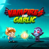 Vampires And Garlic,Vampires And Garlicは、UGameZone.comで無料でプレイできる物理ゲームの1つです。ハロウィンとバンパイアがやって来ます！吸血鬼は何が嫌いですか？ニンニク！厄介な吸血鬼にニンニク爆弾（はい、ニンニクでできている）を投げます。あなたのスローの角度と強さを制御します。