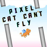 Free Online Games,Pixel Cat Can't Fly is one of the Tap Games that you can play on UGameZone.com for free. Pixel Cat Can't Fly is a game of reflexes in which you have to keep your little pixel cat in the air as long as possible. When you touch the screen, your cat will jump. You need to make it go through holes in walls.  If you’re not accurate enough and your cat hits a surface, you lose.