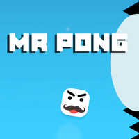 Mr Pong,Mr Pong is one of the Tap Games that you can play on UGameZone.com for free. Keep Mr. Pong alive for as long as possible. Try to bounce into the moving paddles on the walls while avoiding the spikes. Keep jumping back and forth until your timing goes off and you hit a spike.
