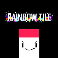 Rainbow Tile,Rainbow Tile is one of the Tap Games that you can play on UGameZone.com for free. There are legends of a pixel that lives in the rainbow. And it's true! He jumps from color to color. You have to guide his steps and pass it from platform to platform. It should not jump into the void. One fall and the game is over.