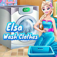 Free Online Games,Elsa Wash Clothes is one of the Cleaning Games that you can play on UGameZone.com for free. Elsa has so many dirty clothes, please help Elsa wash them. Firstly, separate white clothing and dark clothing and put them in the washing machine. After washing them you need to hang the clothes up to dry them. When they are all dry, let`s iron clothes. At last, folding them. Good! You have finished all the work! Thanks!